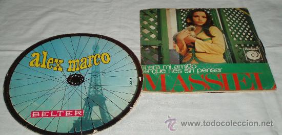 Discos de vinilo: dos discos (Massiel-Alex marco) - Foto 1