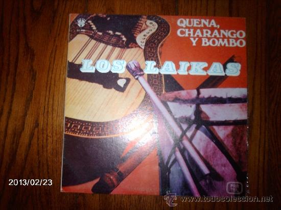 Discos de vinilo: los laikas  - quena, charango y bombo - Foto 1