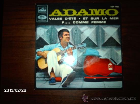 Discos de vinilo: adamo  -  valse d&acute; ete +2 - Foto 1