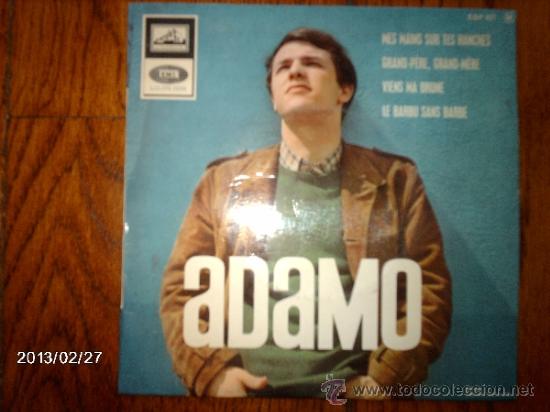 Discos de vinilo: adamo  -  mes mains sur tes hanches  + 3 - Foto 1