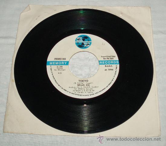 Discos de vinilo: disco de vinilo Brian Ice (Tokyo) a&ntilde;o 1986 - Foto 1