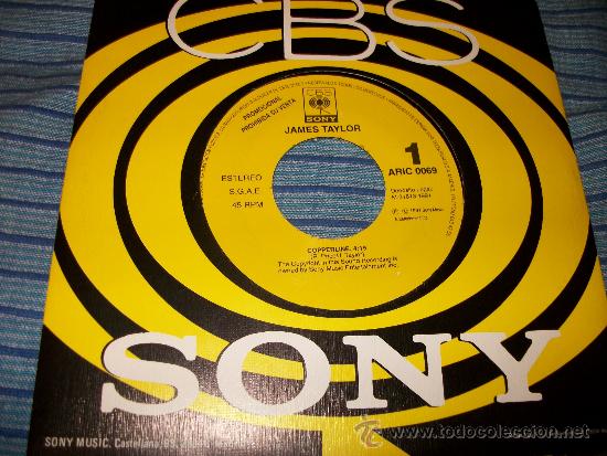 Discos de vinilo: PROMO EP 45 - JAMES TAYLOR - COPPERLINE - Foto 1