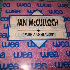 Discos de vinilo: PROMO EP 45 - IAN MC CULLOCH - FAITH AND HEALING. Lote 36034347