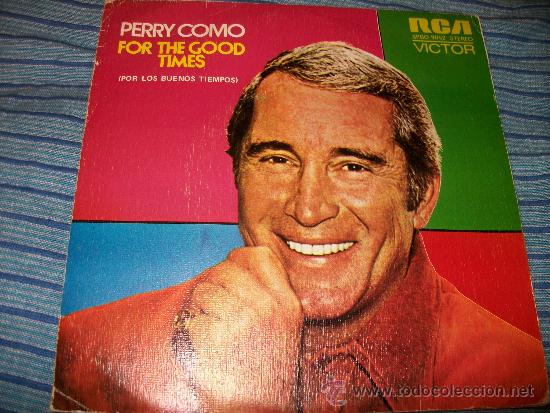 Discos de vinilo: EP - PERRY COMO - FOR THE GOOD TIMES / SING - Foto 1