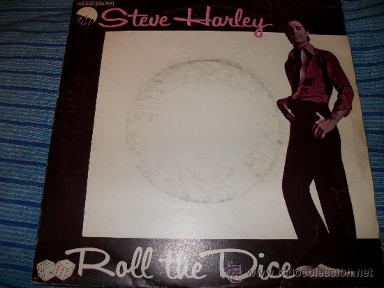 Discos de vinilo: EP 45 - STEVE HARLEY - ROLL THE DICE / WAITING - Foto 1