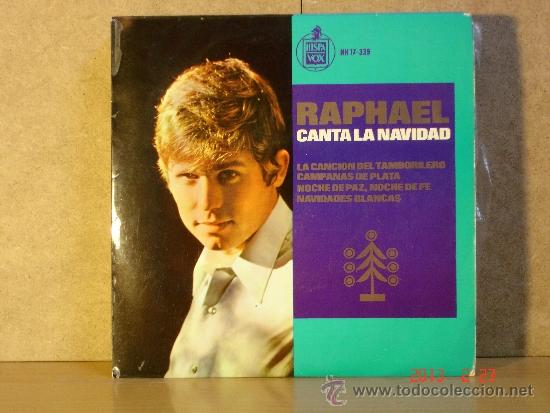 Discos de vinilo: Raphael - Canta La Navidad - Hispavox H 17-339 - 1965 - Foto 1