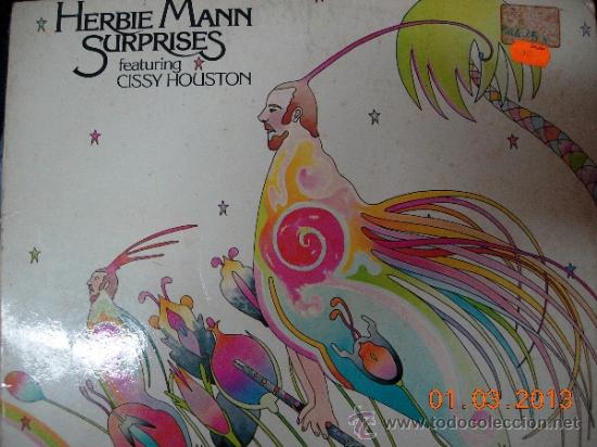 Discos de vinilo: Herbie Mann LP Surprises featuring Cissy Houston - Foto 1