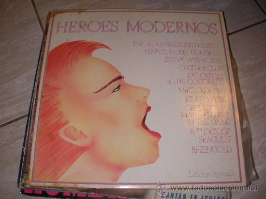 Discos de vinilo: DISCO LP HEROES MODERNOS - D3 - Foto 1