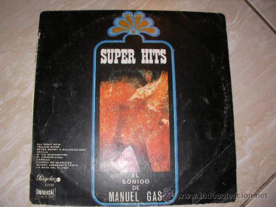 Discos de vinilo: DISCO LP - EL SONIDO DE MANUEL GAS - D1 - Foto 1
