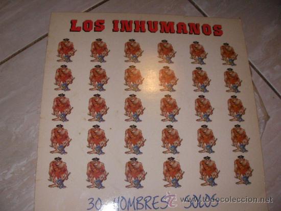 Discos de vinilo: DISCO LP - LOS INHUMANOS - Foto 1