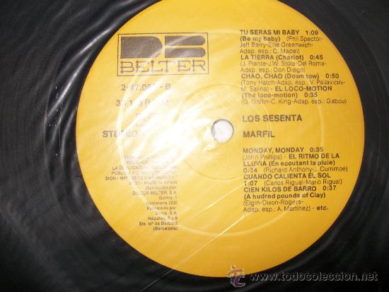 Discos de vinilo: LP	VVAA - LOS SESENTA - Foto 2