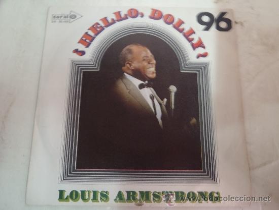 Discos de vinilo: SINGLE HELLO DOLLY-LOUIS ARMSTRONG - Foto 1
