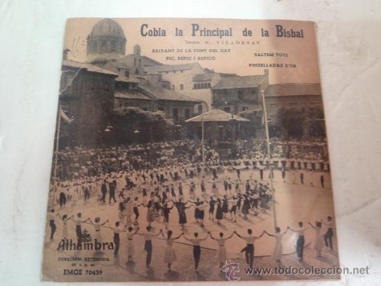 Discos de vinilo: SINGLE COBLA LA PRINCIPAL DE LA BISBAL - Foto 1