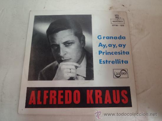 Discos de vinilo: SINGLE ALFREDO KRAUS - Foto 1