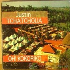 Discos de vinilo: JUSTIN TCHATCHOUA - OH! KOKORIKO - MAXI-SINGLE EMI - 052 8601106 - ESPAÑA 1994. Lote 36067942