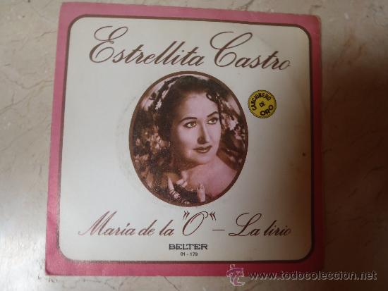 Discos de vinilo: SINGLE ESTRELLITA CASTRO MARIA DE LA O - Foto 1
