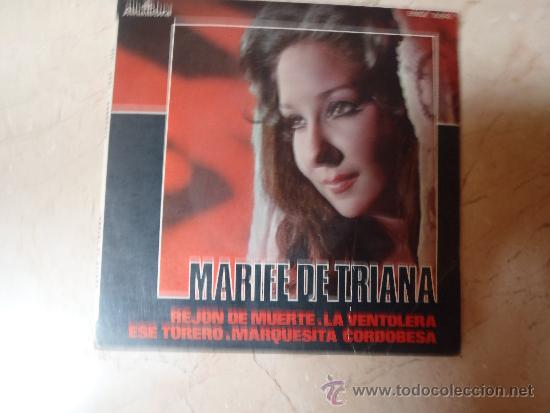 Discos de vinilo: SINGLE MARIFE DE TRIANA REJON DE MUERTE - Foto 1