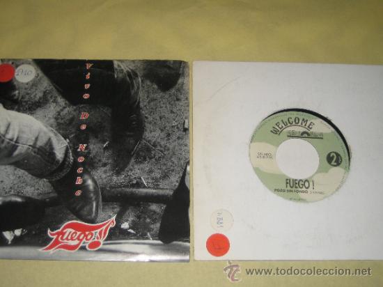 Discos de vinilo: FUEGO - LOTE DE DOS SINGLES - Foto 1