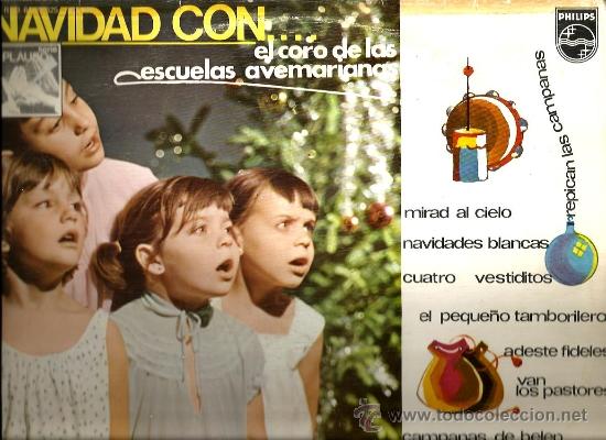 Discos de vinilo: LP NAVIDAD CON EL CORO DE LAS ESCUELAS AVEMARIANAS - Foto 1