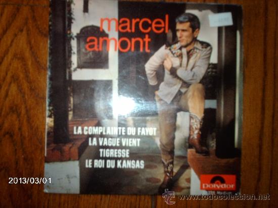 Dischi in vinile: marcel amont  - La complainte du fayot  + 3