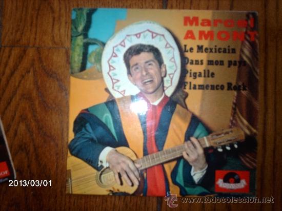 Dischi in vinile: marcel amont  - le mexicain  + 3