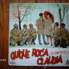 Discos de vinilo: QUIQUE ROCA, SU COJUNTO Y CLAUDIA - LAS CHICAS DE COPENHAGUE + 3. Lote 36091554