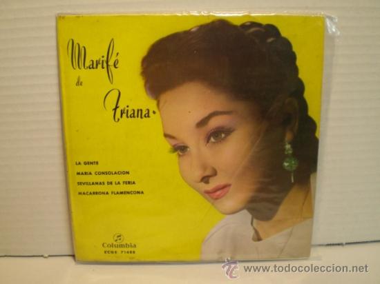Discos de vinilo: SINGLE DE MARIFE DE TRIANA - Foto 1