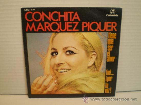 Discos de vinilo: SINGLE DE CONCHITA MARQUEZ PIQUER - Foto 1