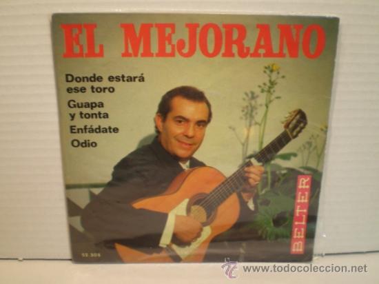Discos de vinilo: SINGLE DE EL MEJORANO - Foto 1