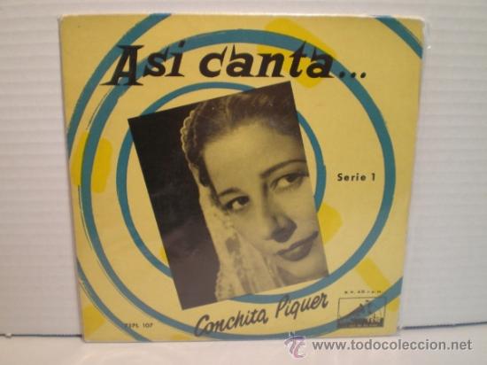 Discos de vinilo: SINGLE DE CONCHITA PIQUER - Foto 1