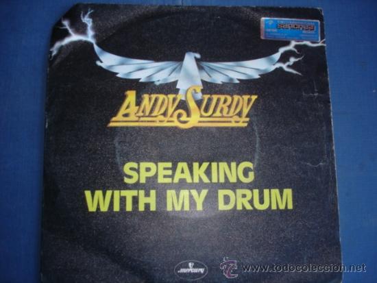 Discos de vinilo: ANDY SURDY SPEAKING WIRTH MY DRUM - Foto 1