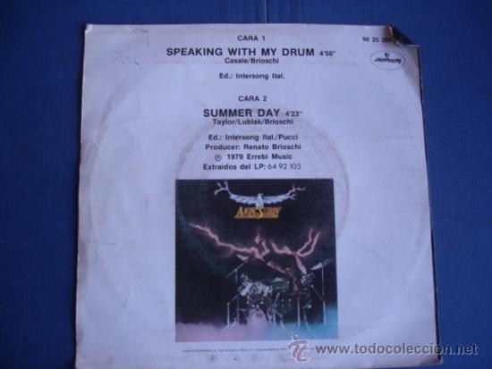 Discos de vinilo: ANDY SURDY SPEAKING WIRTH MY DRUM - Foto 2