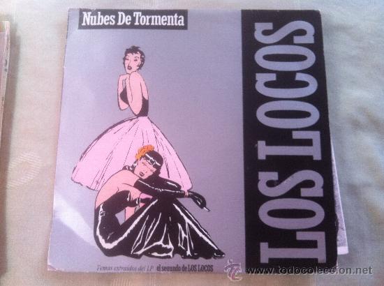 Discos de vinilo: 7 SINGLE-LOS LOCOS-NUBES DE TORMENTA - Foto 1