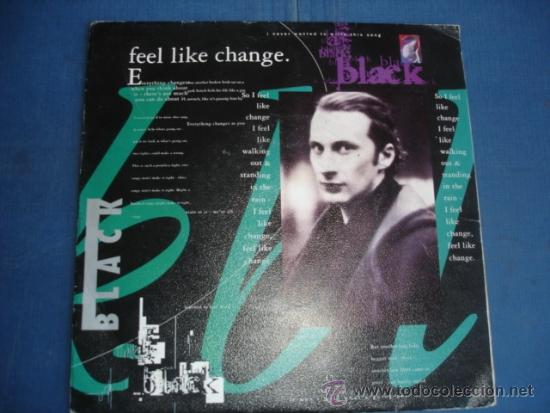 Discos de vinilo: BLACK  FEEL LIKE CHANGE  PROMO - Foto 1