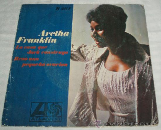 Discos de vinilo: single Aretha Franklin a&ntilde;o 1968 - Foto 1