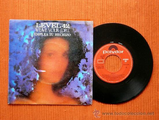 Discos de vinilo: LEVEL 42 - WEAVE YOUR SPELL / LOVE GAMES (SINGLE 1982) || - Foto 1