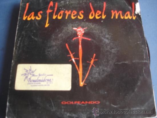 Discos de vinilo: LAS FLORES DEL MAL  GOLPEANDO  PROMO - Foto 1