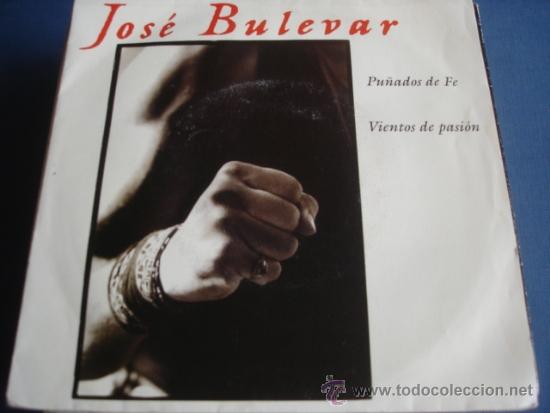 Discos de vinilo: JOSE BULEVAR  PU&Ntilde;ADOS DE FE  CON DEDICATORIA - Foto 1