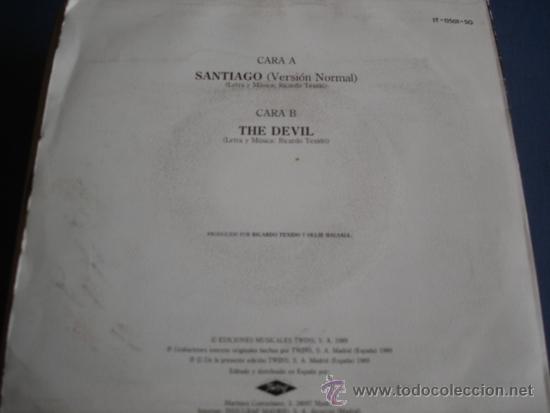 Discos de vinilo: TEXIDO (DANZA INVISIBLE)  SANTIAGO - Foto 2