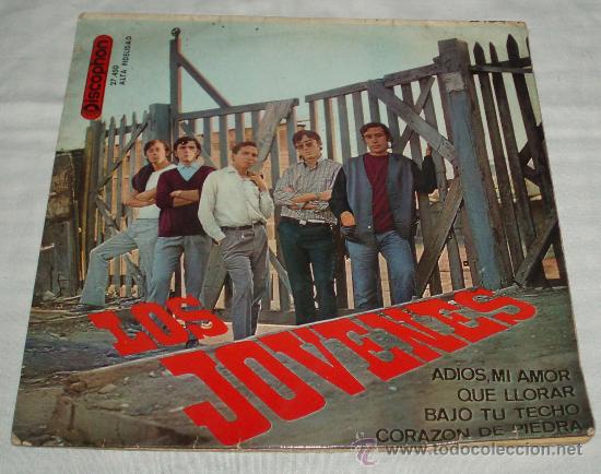 Discos de vinilo: vinilo Los Jovenes a&ntilde;os 1965 - Foto 1