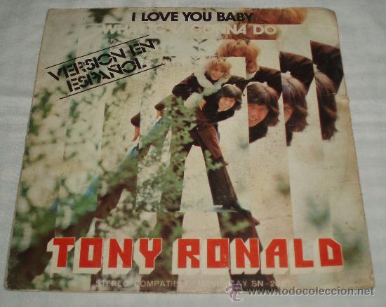 Discos de vinilo: Vinilo Tony Ronald (version en espa&ntilde;ol) a&ntilde;o 1973 - Foto 1