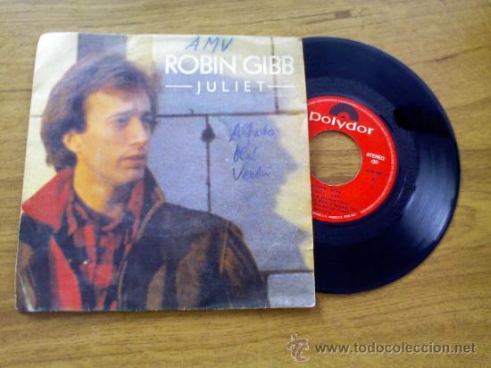 Discos de vinilo: ROBIN GIBB. JULIET. HEARTS ON FIRE - Foto 1