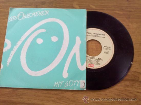 Discos de vinilo: HERBERT GRONEMEYER. MIT GOTT.WAS SOLL DAS? - Foto 1