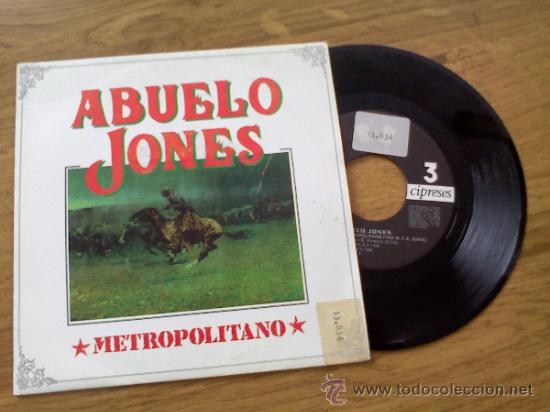 Discos de vinilo: ABUELO JONES. METROPOLITANO. - Foto 1