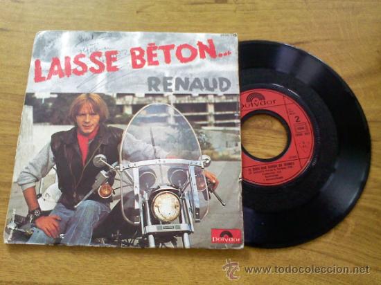 Acheter disque vinyle Laisse béton Renaud à vendre