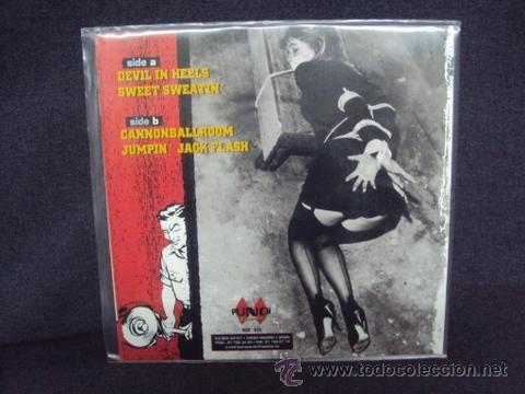 Discos de vinilo: CANNONBALLS___ROCK RACING MACHINE___EP Punch Records - Foto 2