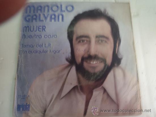 Discos de vinilo: SINGLE MANOLO GALVAN - Foto 1
