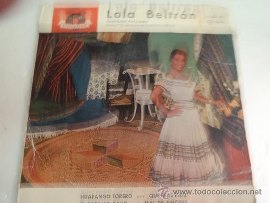 Discos de vinilo: SINGLE LOLA BELTRAN - Foto 1