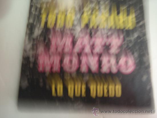 Discos de vinilo: SINGLE MATT MONTORO , LO QUE QUEDO - Foto 1
