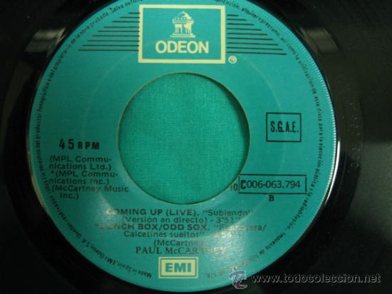 Discos de vinilo: Singels Paul McCartney a&ntilde;o 1980 - Foto 7